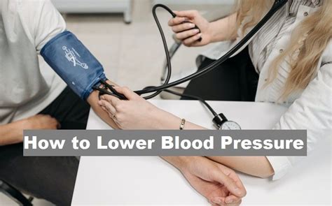 how to quickly lower blood pressure.
